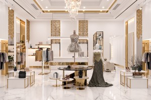 Điên đảo trước thiết kế shop thời trang nữ sang xịn mịn